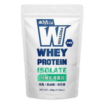 義美生醫 W PROTEIN 分離乳清蛋白  500g  1包