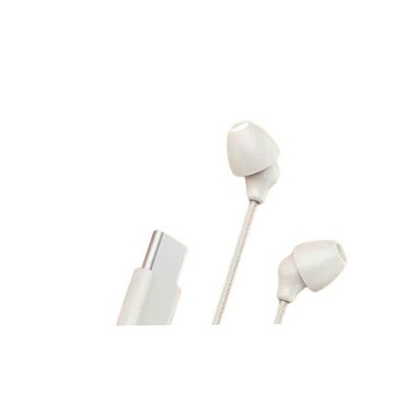 HP 惠普 DHH-1125C Type-C接頭 有線睡眠耳機 奶白色