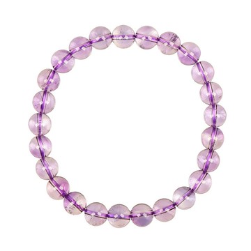 【正佳珠寶】紫水晶 頂級超透體巴西紫水晶 7.4-7.8mm 巴西紫水晶