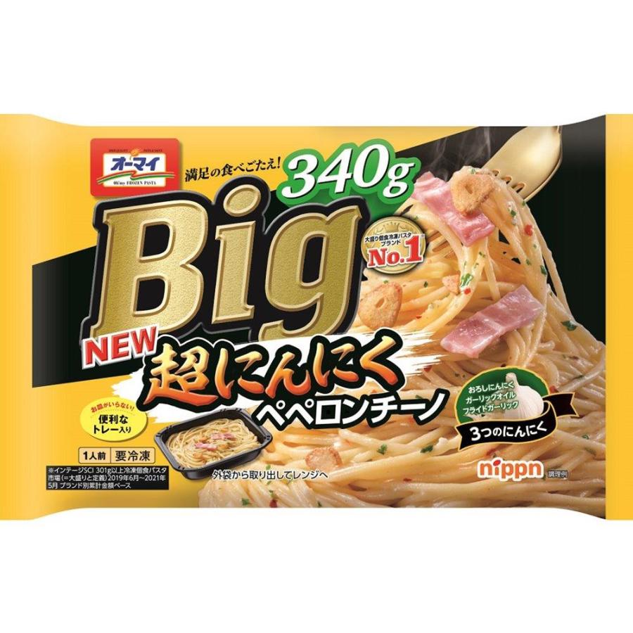 ニップン オーマイ Big 超にんにくペペロンチーノ 340g