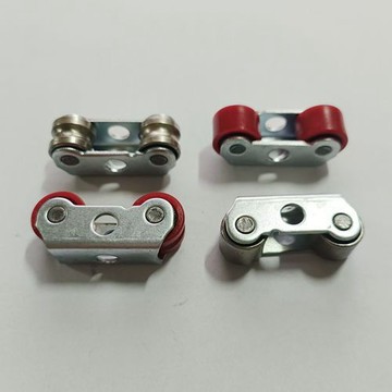 [精品]66型塑鋼窗12毫米專用輪紗窗紗門輪底部靜音耐磨小型滑輪超小下輪