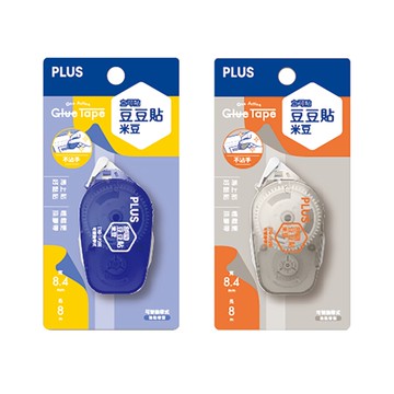 PLUS 普樂士 豆豆貼/豆豆彩貼/立可貼/雙面膠/米豆 8.4mmx8M TG-1920 正帶 (NOD)