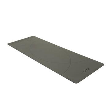 三次方 ULTD Flow 定位線防滑瑜珈墊 PU+天然橡膠  1個  183 x 68 x 0.5cm  圓弧款 夜幕灰