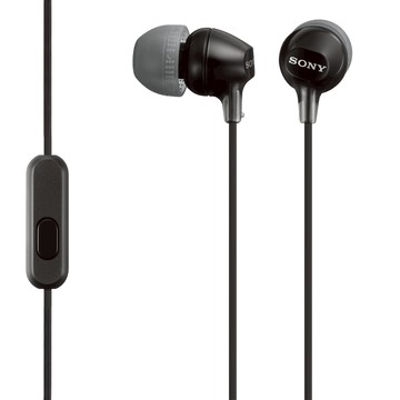 SONY 索尼 MDR-EX15AP 立體聲耳機  黑色