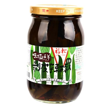 [家速配]【全素】福松剝皮辣椒450g