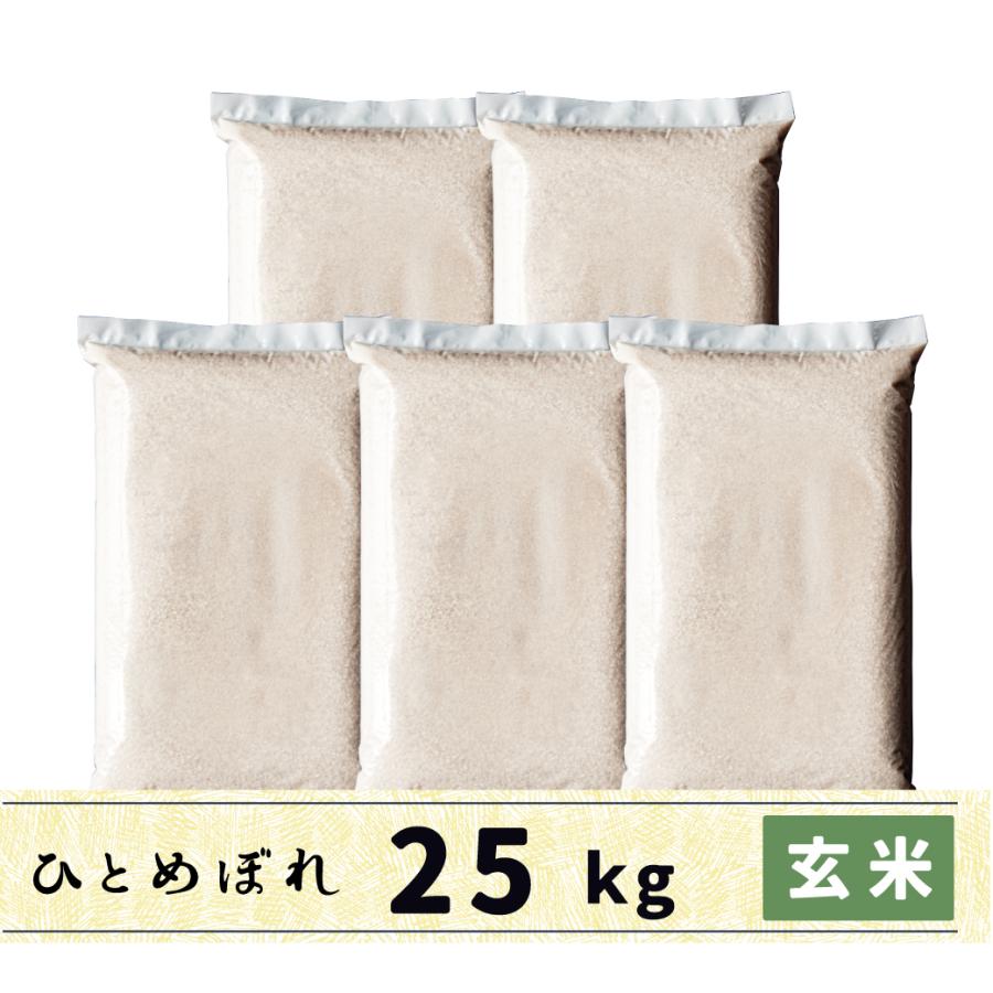 新米　玄米　25kg　会津産ひとめぼれ　送料無料　当店自慢の特においしい生産者限定米