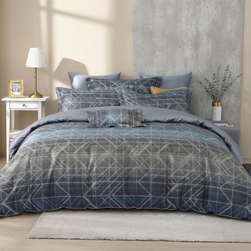 鴻宇 SUPIMA500織 匹馬棉 四件式雙人加大床包薄被套組 里恩伯德