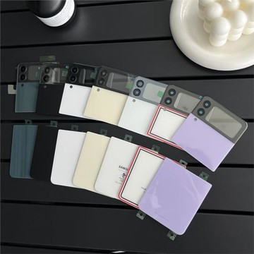 適用于三星Z Flip3 F7110 5G折疊手機邊框后蓋 屏幕后殼 玻璃中殼