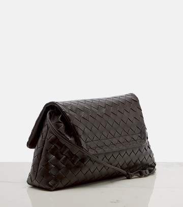 Bottega Veneta Giorno Intrecciato leather shoulder bag