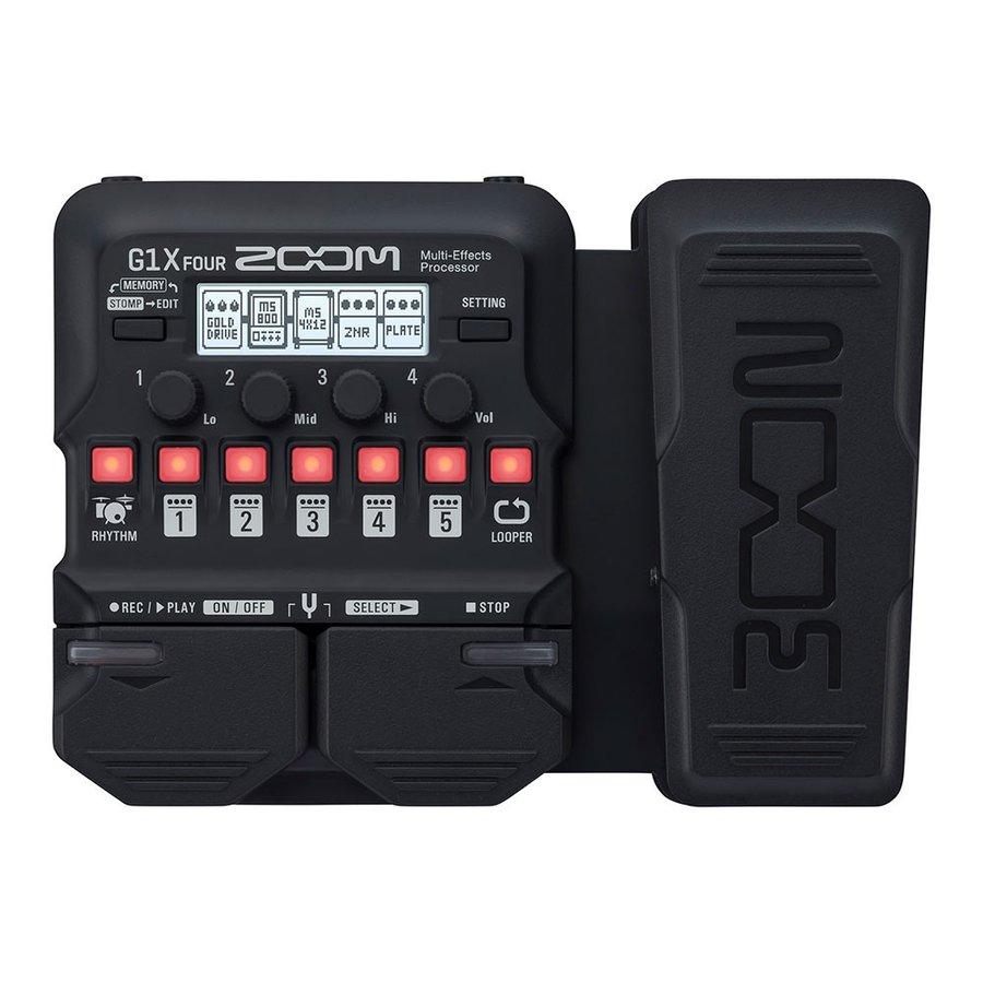 Zoom ズーム G1X FOUR GUITAR MULTI-EFFECTS PROCESSOR ギターマルチ