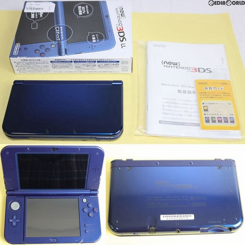 中古即納 訳あり 本体 3ds Newニンテンドー3ds Ll メタリックブルー Red S Baaa 通販 Lineポイント最大0 5 Get Lineショッピング