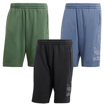 Adidas 短褲 男裝 拉鍊口袋 純棉 綠/藍/黑【運動世界】IR8004/IR8005/IU2370