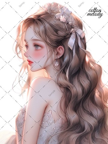 原創貼紙 no.606B 人物貼紙 原創貼紙 人物貼紙 女孩貼紙 原創人物貼紙