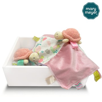 【MaryMeyer】迎新款甜美緹比龜經典禮盒（紅緞帶＋標籤手搖鈴＋標籤親膚安撫巾）_廠商直送