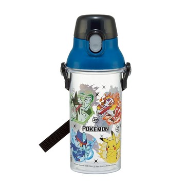 Skater 直飲透明水壺  寶可夢  1個  480ml