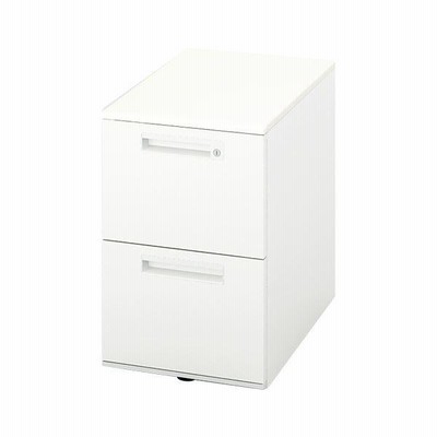 ワゴン 2段 ホワイト XE046YC-W