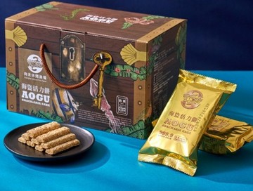 海鮮主義 海盜活力餅10盒組(12包/盒;50g/包)