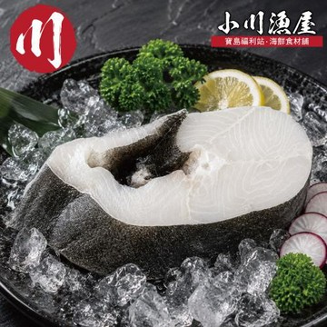 【小川漁屋】巨無霸大比目魚厚切10片(500G±10%/片_單邊肚洞)
