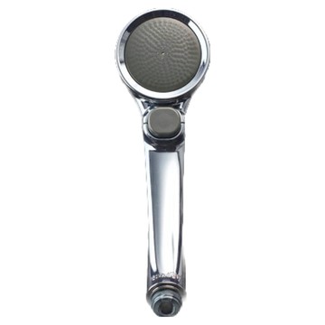 takagi Shower Metal 增壓細水蓮蓬頭 ABS樹脂材質 尺寸11.2 x 6.8 x 28.1公分  1個  銀色