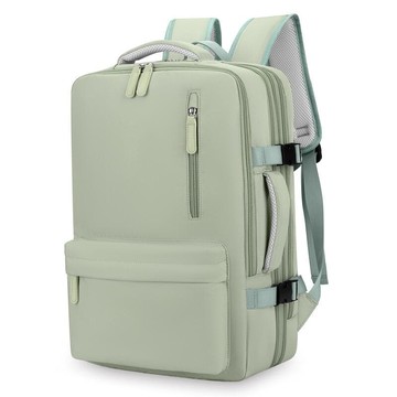 【川澤百貨】可擴展商務通勤雙肩包男大容量多層收納電腦背包多功能手提登機包