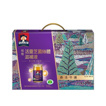 桂格 活靈芝菌絲體滋補液禮盒 (8瓶/禮盒)【杏一】