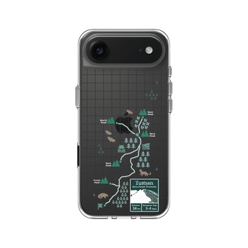 iPhone Air Clear Case（相機按鈕） 透明 - Nature Explorers 自然探索指南 - 探索指南（夜晚的玉山）