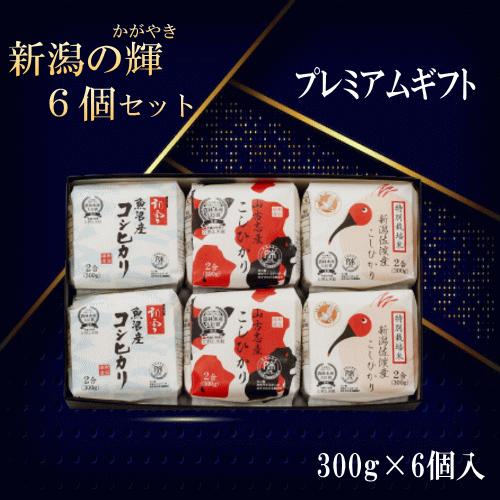 ギフト 送料無料 令和５年産 新潟の輝６個セット 米 お米 白米 精米 新潟 産地直送