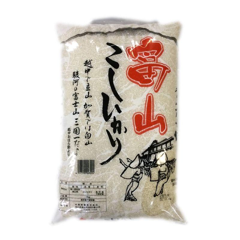 新米精米 ２８年産 富山県産 コシヒカリ 風の盆 １０Ｋｇ 配送無料