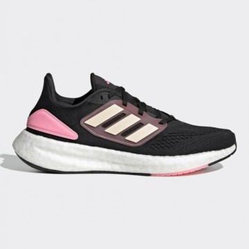 adidas 愛迪達 慢跑鞋 女鞋 運動鞋 緩震 PUREBOOST 22 W 黑粉 HQ8581