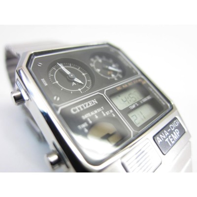 CITIZEN シチズン NA-DIGI TEMP デジアナ 8989-S116864(JG2101-78E) クォーツ メンズ 腕時計 UA8423  | LINEブランドカタログ