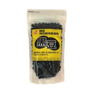 恒食 国産特別栽培農産物黒豆 250g　3個