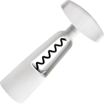 《GHIDINI》簡約螺旋開酒器-白-- 紅酒白酒 開瓶器