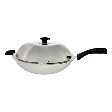 Pearl Horse 寶馬 厚釜M8七層複合金單把炒鍋  40cm  1個