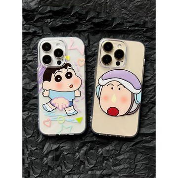 ins風趣味卡通適用蘋果12/13/14/15/16/17proMax情侶手機殼iPhone11/15PLUS可愛