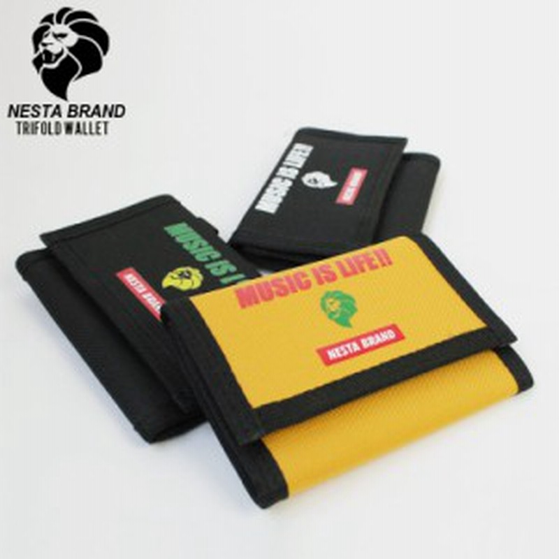 Nesta Brand ネスタブランド 三つ折り財布 軽量 イエロー ブラック かっこいい おしゃれ 人気 安い ブランド 通勤 通学 学生 高校生 レゲ 通販 Lineポイント最大1 0 Get Lineショッピング