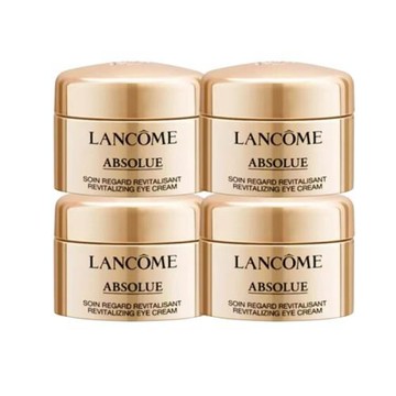 LANCOME蘭蔻 絕對完美永生玫瑰肽金逆時眼霜 5ml*4入組(航空版)