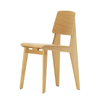 Chaise Tout Bois 標準實木椅（淺橡木）