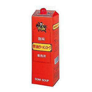 ★まとめ買い★　創味　醤油ラーメンスープ　１．８Ｌ　×6個