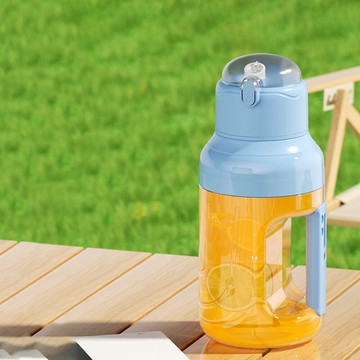 enneusb充電式墩墩桶大容量1.5l運動隨行果汁機(果汁杯/榨汁機附吸管(k0173-n)