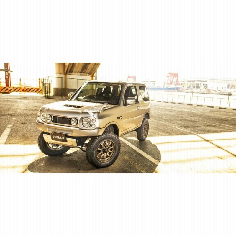 ジムニー アルミホイール A・LAP-J +20 ブロンズ アルマイト/MT2