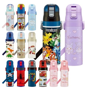 Skater不鏽鋼直飲保溫水壺(470ml) 多款可選