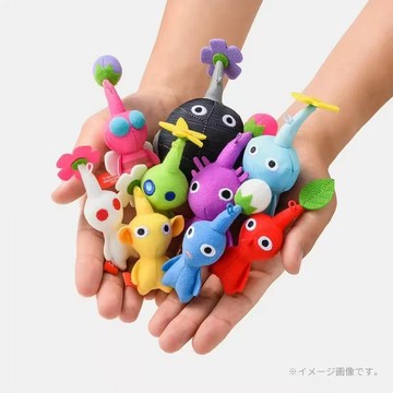 🔥皮克敏毛絨娃娃吊飾 任天堂Pikmin公仔娃娃 鑰匙圈掛件 歐利摩 原生生物 毛絨玩偶擺件 背包掛飾 皮克敏遊戲周邊