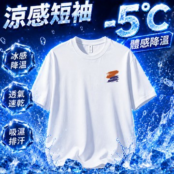 【隔日到貨】簡約印花t 高品質涼感衣 大尺碼寬鬆t恤 oversize 上衣 圓領落肩衣服 夏季吸汗透氣短袖 百搭棉t