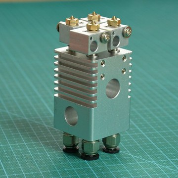 究其科技3D打印機Ultimaker鋁合金十字滑臺 多噴頭擠出頭套裝