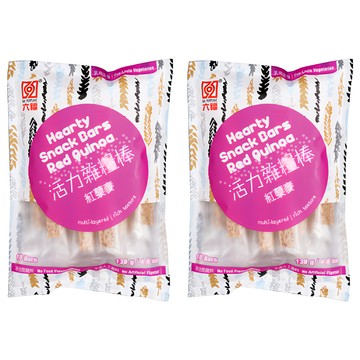 六福 活力雜糧棒 紅藜麥 層層酥脆 口感多層次 根根獨立包裝 方便攜帶  130g  2袋