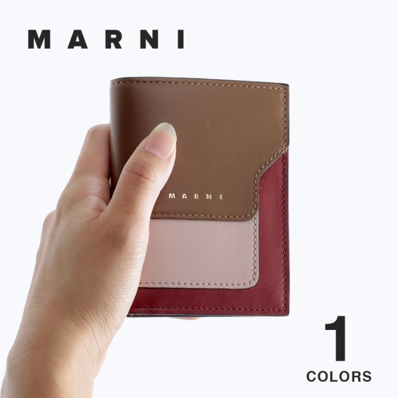 マルニ MARNI PFMOQ14U13 LV589 二つ折り財布 レディース 財布