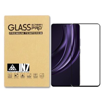 IN7 realme 13 5G (6.72吋) 高清 高透光2.5D滿版9H鋼化玻璃保護貼 疏油疏水 鋼化膜