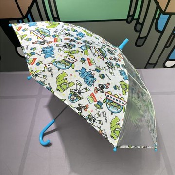 海淘同款！爆款玩具總動員系列兒童傘恐龍巴斯光年三眼怪獸手動傘