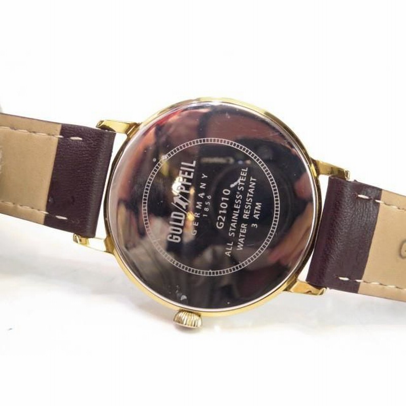GOLD/PFEIL Germany 1856 クォーツ 可動品(ゴールドファイル GOLD/PFEIL Germany 1856 クォーツ 可動品(ゴールドファイル