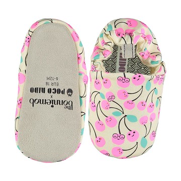 Poco Nido (英國) 嬰兒 BB鞋 學行/學步鞋仔 -  櫻桃奶油